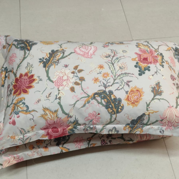 300Tc printed Pillow Cover setof 2 | soft&stylish cushioncover for bed